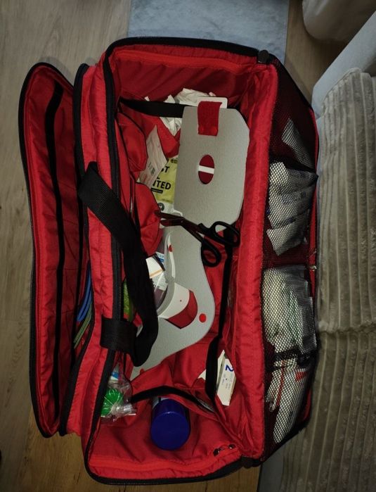 Torba medyczna z wyposażeniem