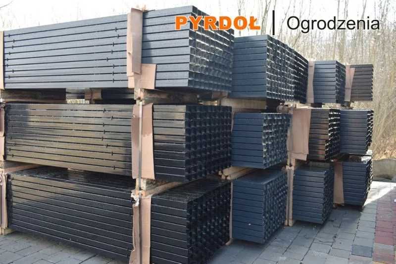 Kompletne ogrodzenie panelowe 203 fi4 z podmurówką - 77zł/mb