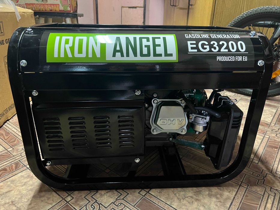 Генератор бензиновий Iron Angel EG3200 3.0 кВт мідь Нідерланди