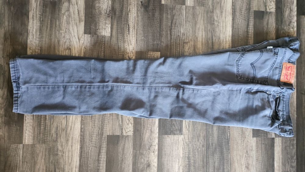 klasyczne szare spodnie LEVI'S 514 34/34