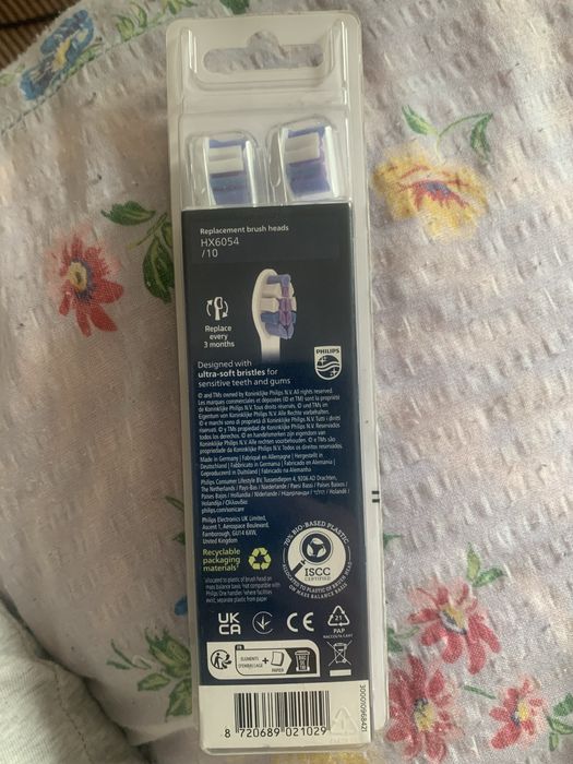 Końcówki do szczoteczki Philips Sonicare Sensitive