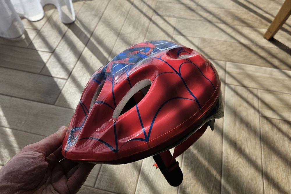 Kask rowerowy Spider Man