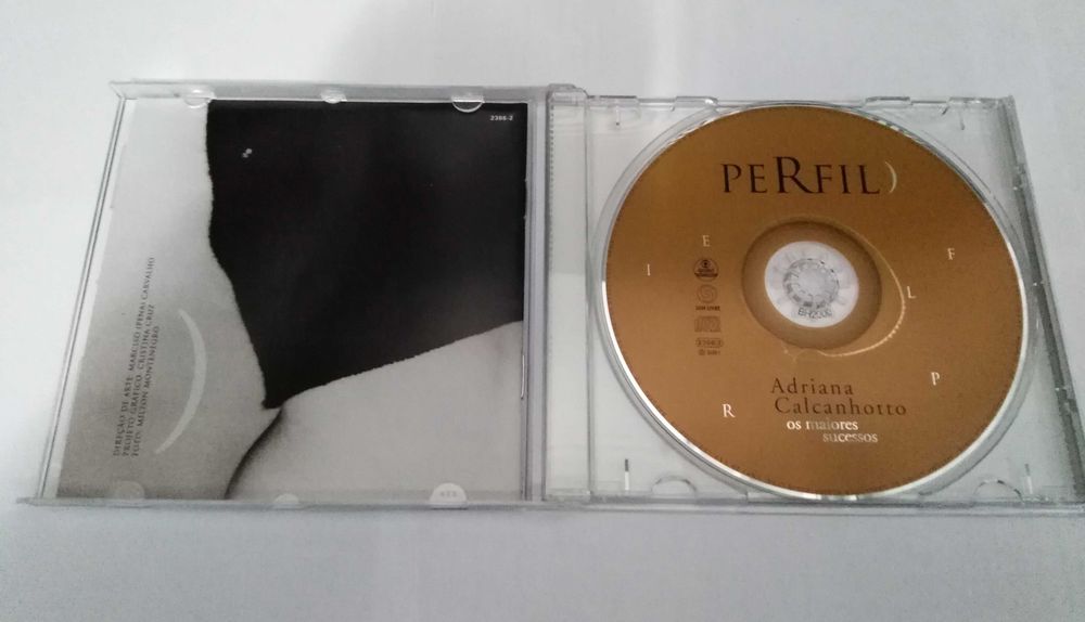 Cd Adriana Calcanhotto - Perfil - os maiores sucessos.