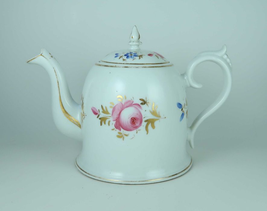 Chaleira Vista Alegre Séc. XIX - Pintura Manual