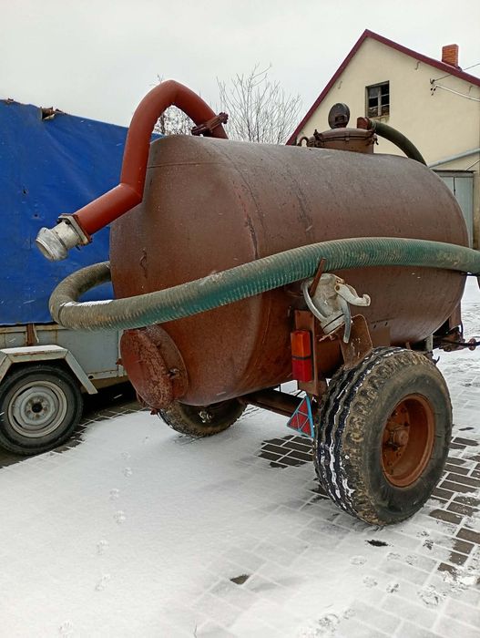 Beczka asenizacyjna - talerzowka 3metry