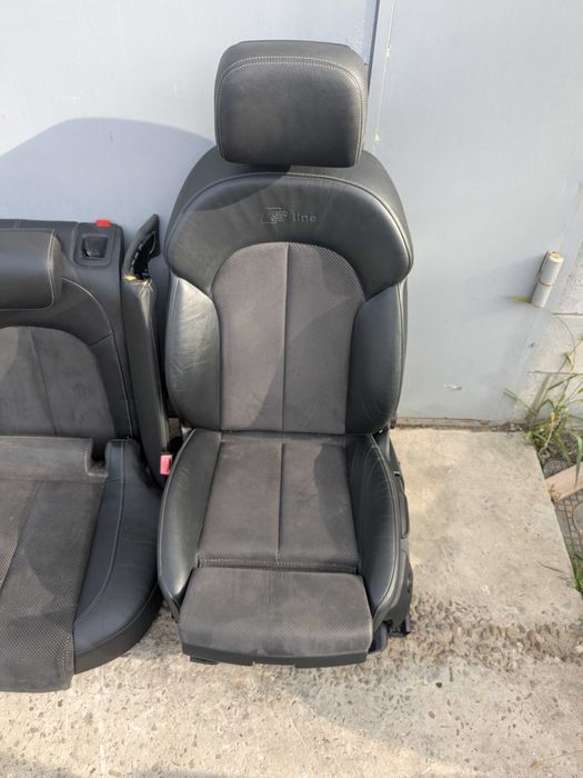 Салон Audi A6 C7 Recaro Підігрів Сидение Сідушки Кожа Алькантара Шкіра А6 Ц7 S-line