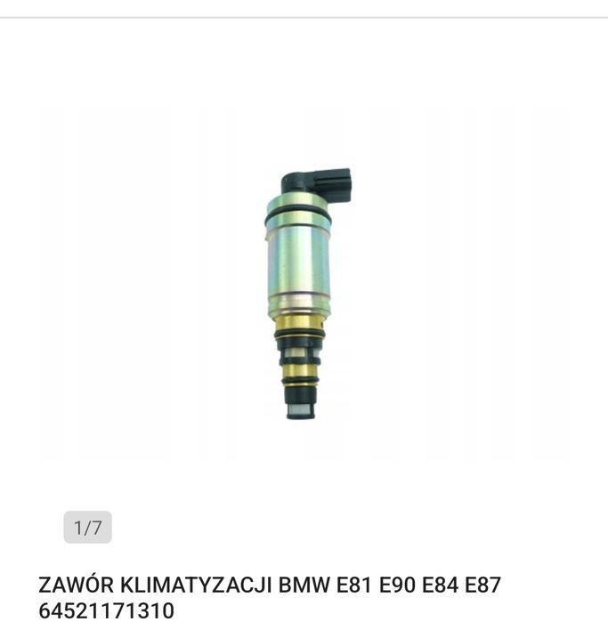 NOWY Zawór klimatyzacji bmw e90 e81 e87 e84