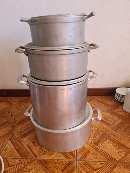 Tachos fritadeira trvessas terinas inox  vendo separado