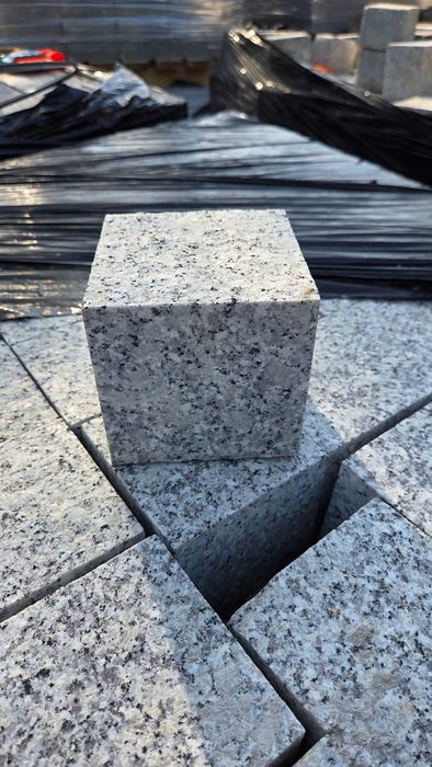 Kostka granitowa cieta 10x10x10