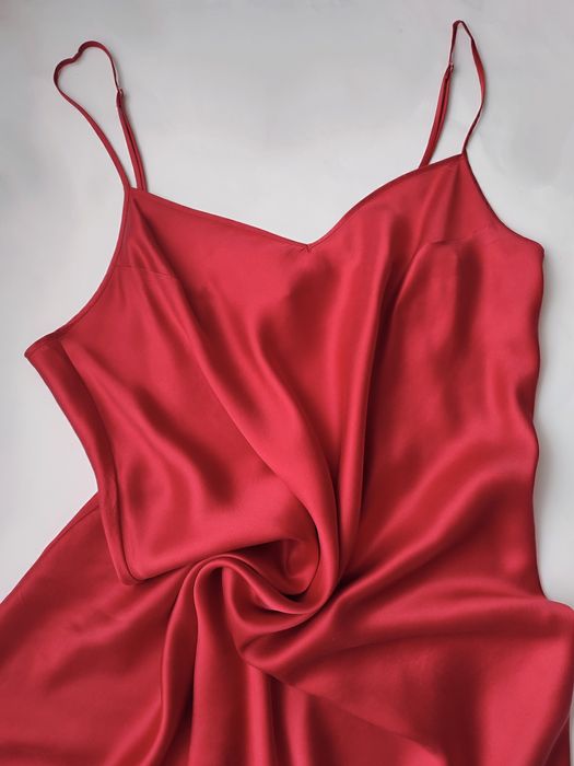 Шовковий пеньюар сукня на бретельках бренд Flirt