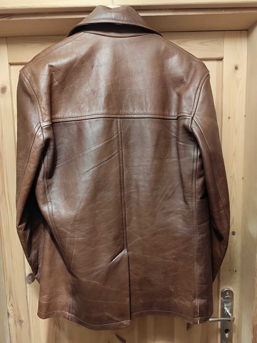 Ben Sherman kurtka skórzana męska