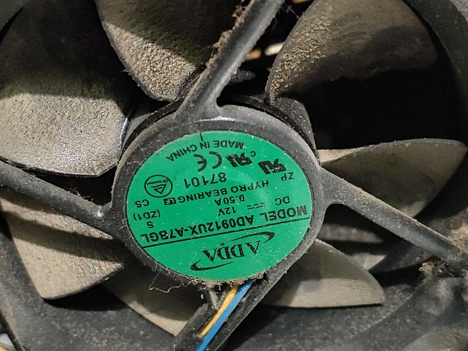 AD0912UX-A7BGL 12V 0.5A 4PIN 4пин 90x90x25mm кулер