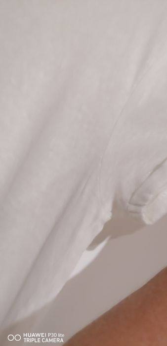 Camisola senhora branca em algodão