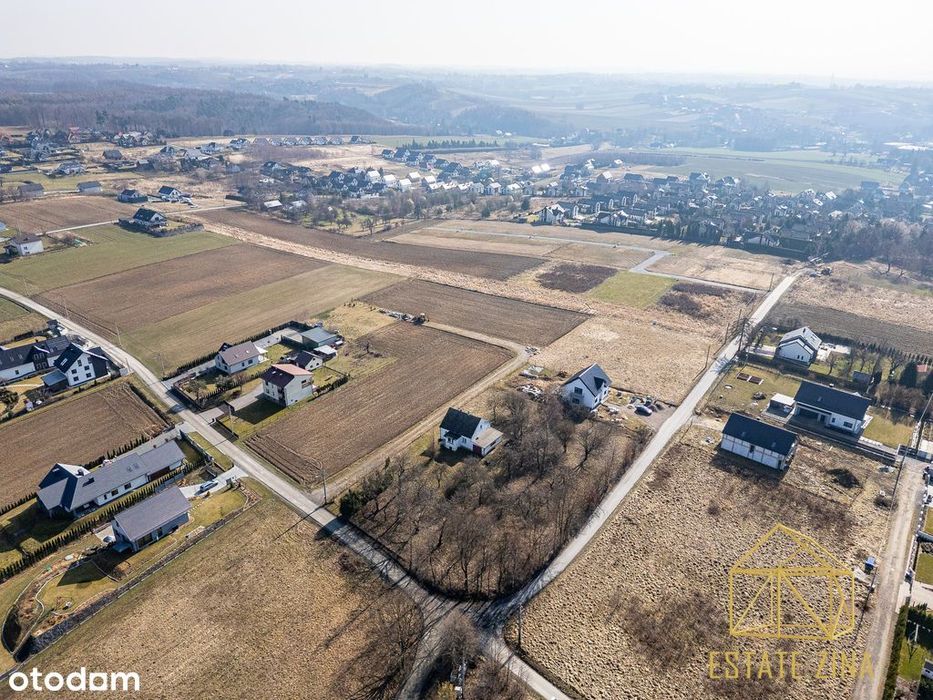 Działka budowlana 3775 m² – 2 fronty gminne – Mpzp