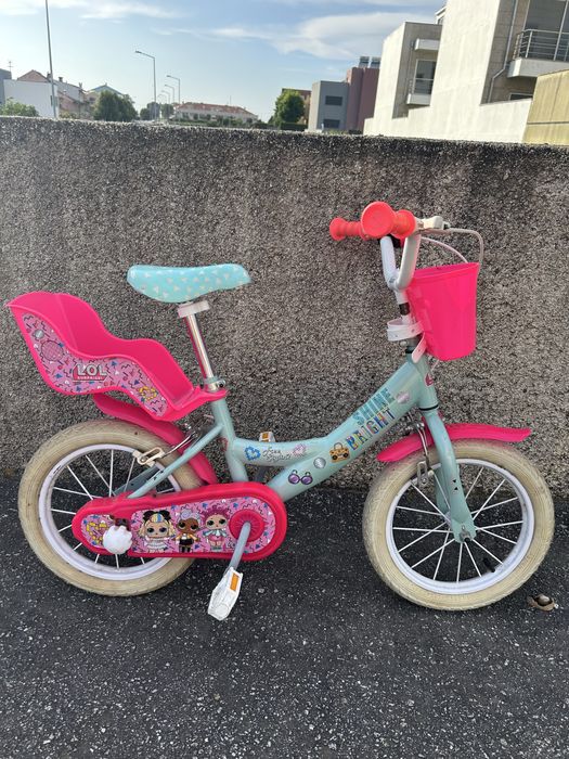 Bicicleta menina Lol