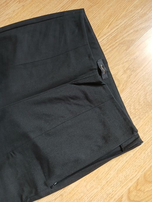 Czarne damskie spodnie garniturowe Massimo Dutti rozmiar XS 34