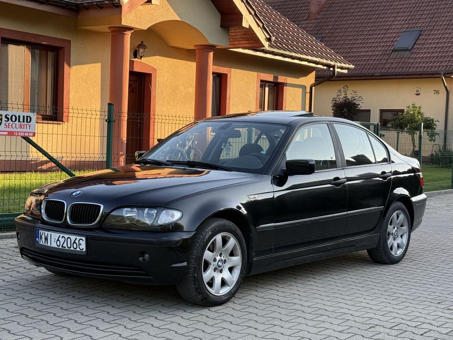 BMW e46 Czarny Sedan Szyber Faktury na 18400zł
