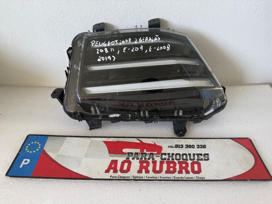farol diurno drt peugeot 2008 ii, 208 ii,e-208 e e-2008 2019>
