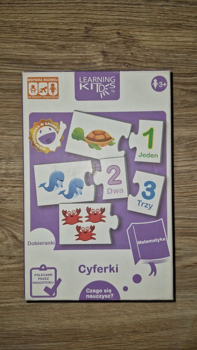 Gra dobieranki cyferki