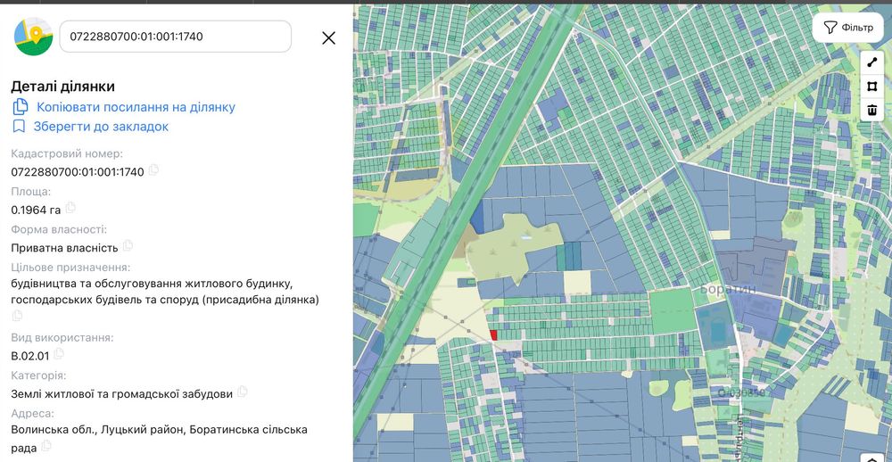 Кутова земельна ділянка під забудову, вул. спортивна