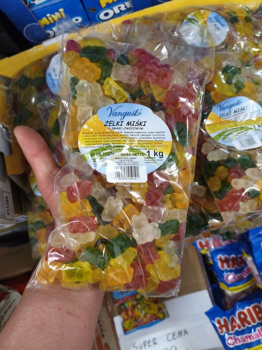 2kg  żelki mix mega cena