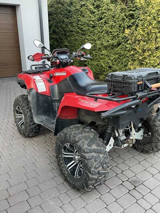 Suzuki KingQuad 750, zarejestrowany