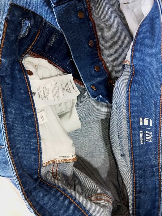 Джинси G-STAR RAW 3301 W32 L38  made in Vietnam