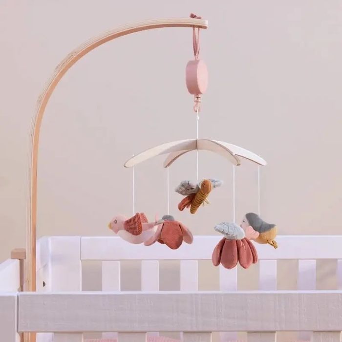 Mobile Musical – Flowers & Butterflies | Little Dutch