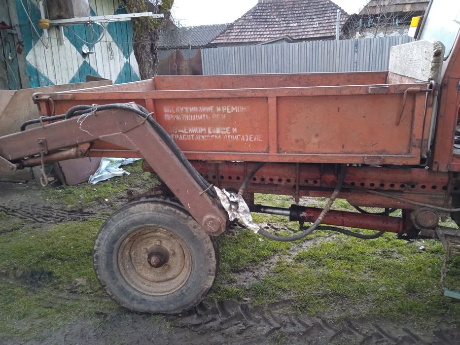 Трактор хтз т16 самопогрущик.