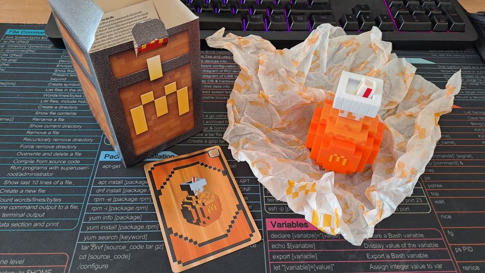Poção do Minecraft - McDonald's