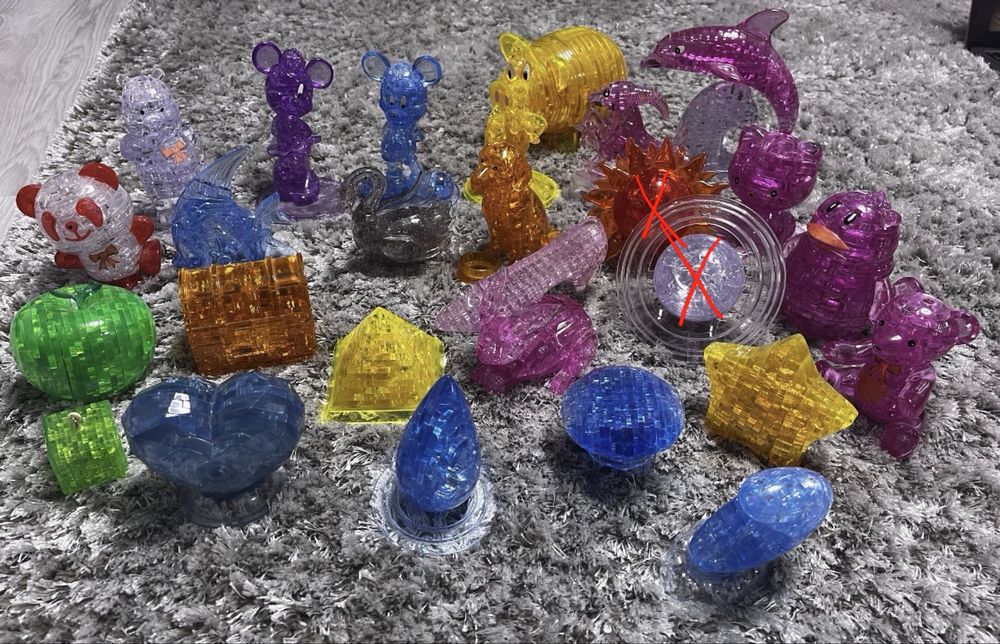 Пазли 3D кристал