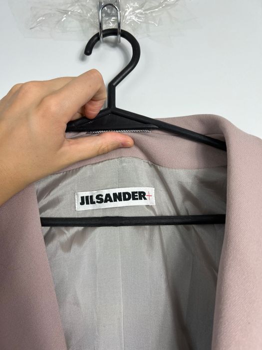 Jil Sander Dwurzędowa Marynarka pure new wool rare