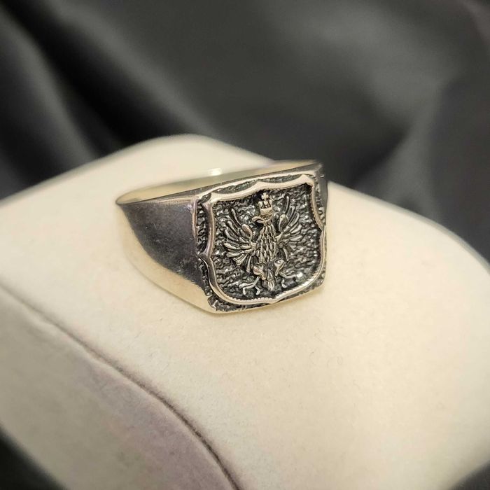 srebrny sygnet próby 925