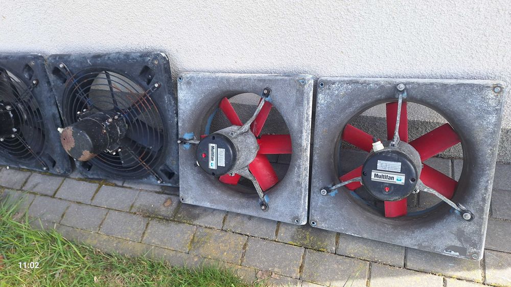 Wentylator multifan deltafan wyciągowe. Kurnik chlewnia itp