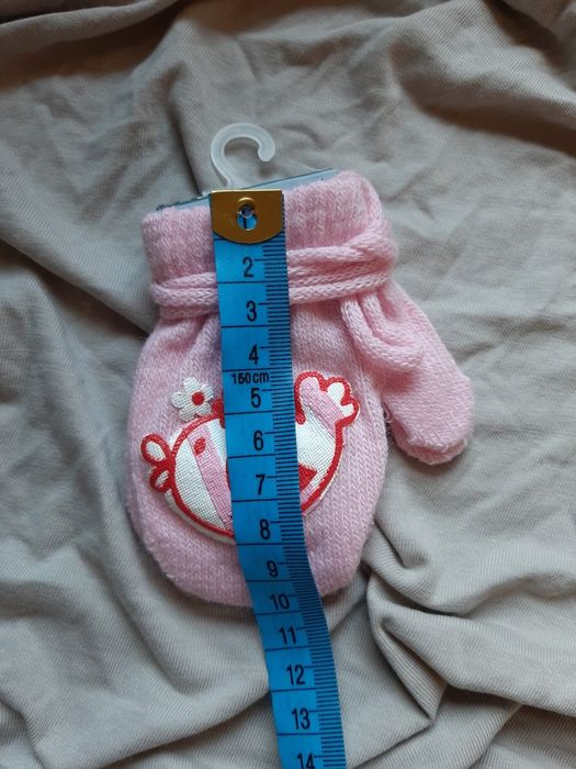 Rękawiczki niemowlęce nowe