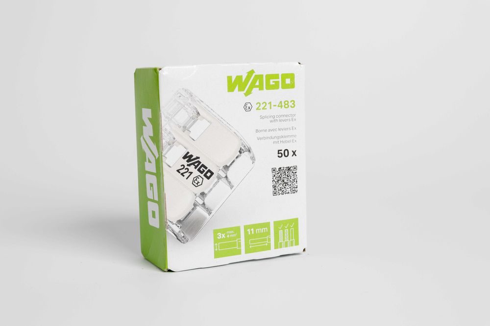 Złącze zaciskowe WAGO 221- 483 szt.50