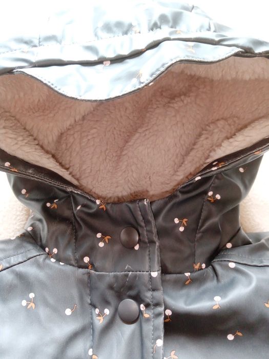 Casaco Impermeável Zara Forrado a Pelo - Criança 2/3 Anos - Quentinho!