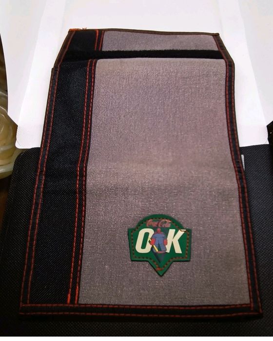 Carteira Coca‑Cola Vintage 1992 OK Hockey Goalie Fecho Velcro Nova OS