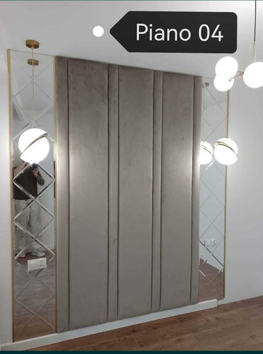 Panele ścianka tapicerowana łóżko box stelaż pojemnik na wymiar panel