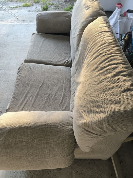 2 Sofás Bege usados