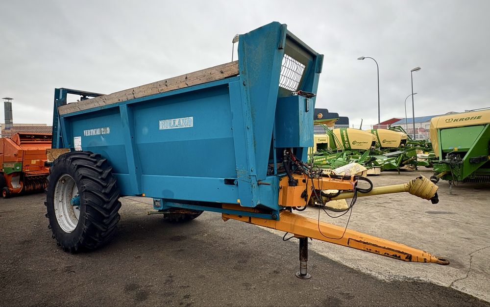 reboque espalhador de estrume