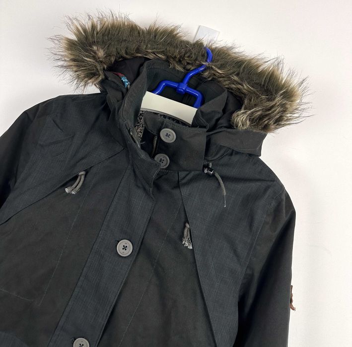 Kurtka O'NEILL parka damska z kapturem futerko ADVENTURE r. M