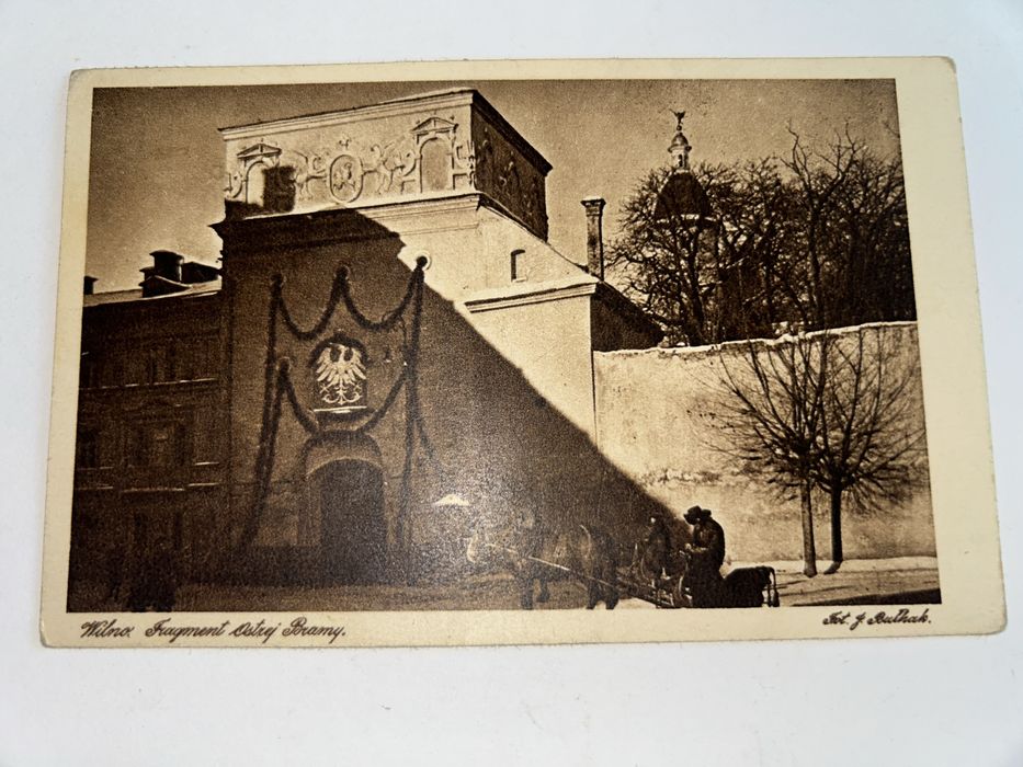 WILNO Fragment Ostrej Bramy