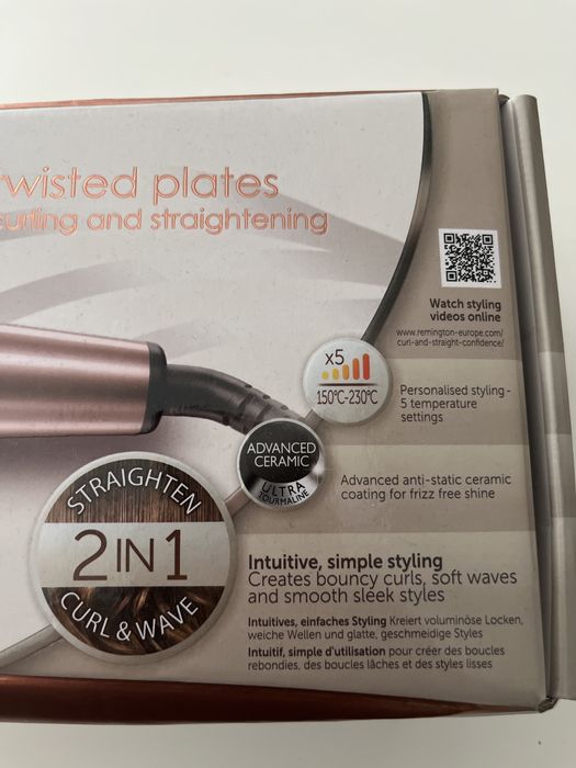 Prostownica REMINGTON Curl & Straight Confidence S6606