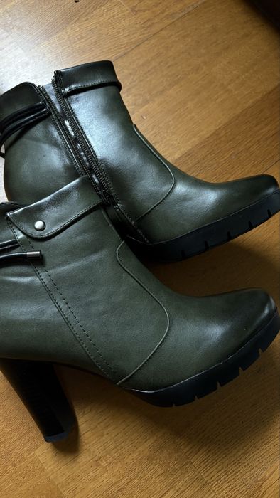 Skóra naturalna. Botki. Polski producent. Nowe