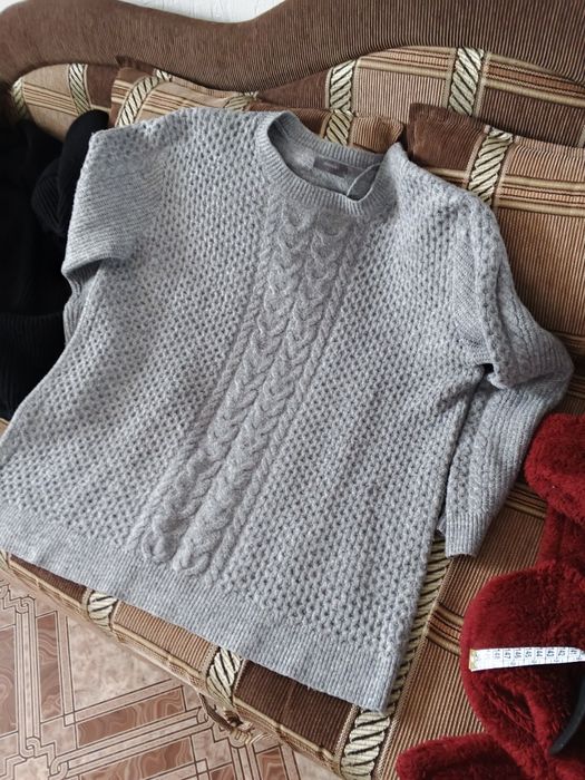 Свитер туника кофта супербатал. Большой размер.