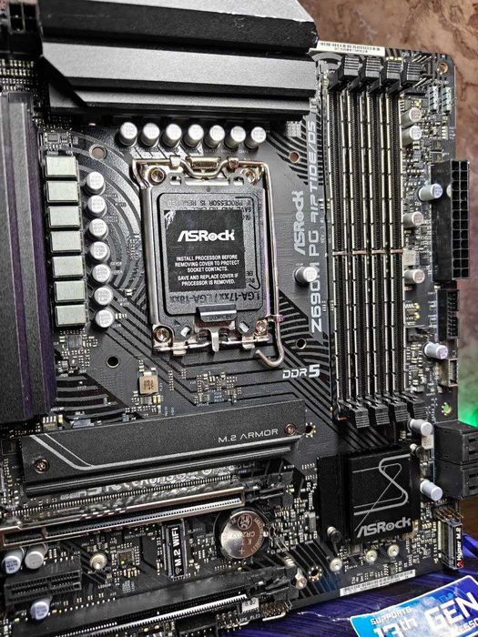 Материнська плата ASRock Z690M PG Riptide/D5 (LGA1700) 12-13-14 Intel