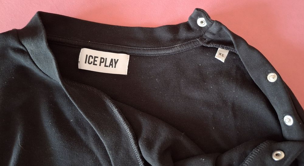 Bluza czarna ciepła ICE PLAY bawełna
