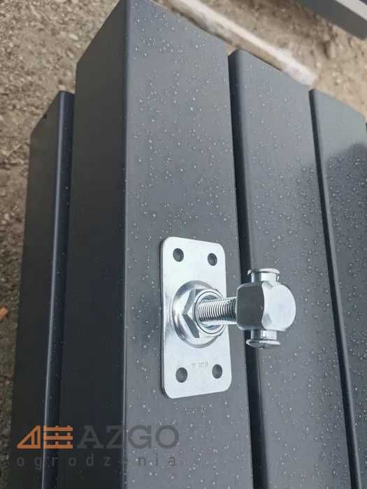 Słup ogrodzenia 8x8 80x80x2mm długości 2 2,5 do 6m ocynk + lakier