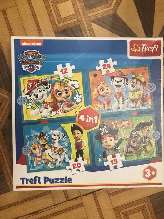 Продам пазлы щенячий патруль